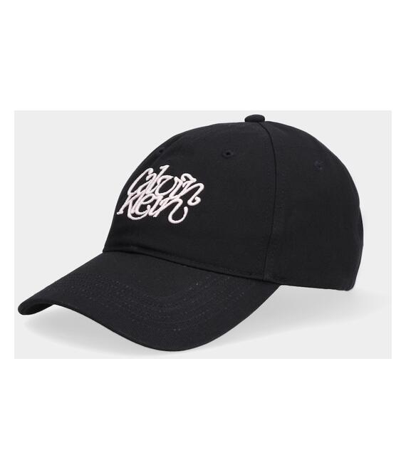 Βαμβακερό καπέλο του μπέιζμπολ Calvin Klein χρώμα: μαύρο, LV04F5032G