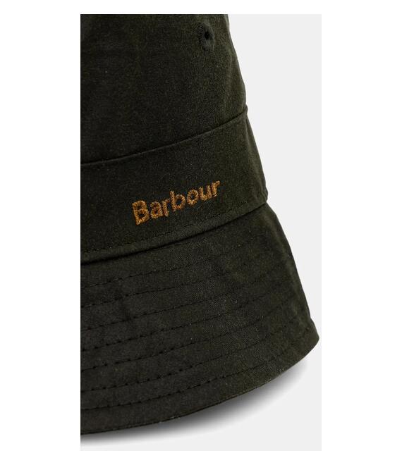 Βαμβακερό καπέλο Barbour χρώμα: πράσινο, LHA0519