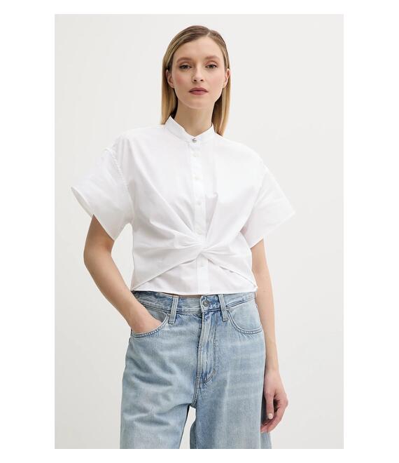 Βαμβακερό πουκάμισο Rag & Bone χρώμα: άσπρο, WAW25PA0107610