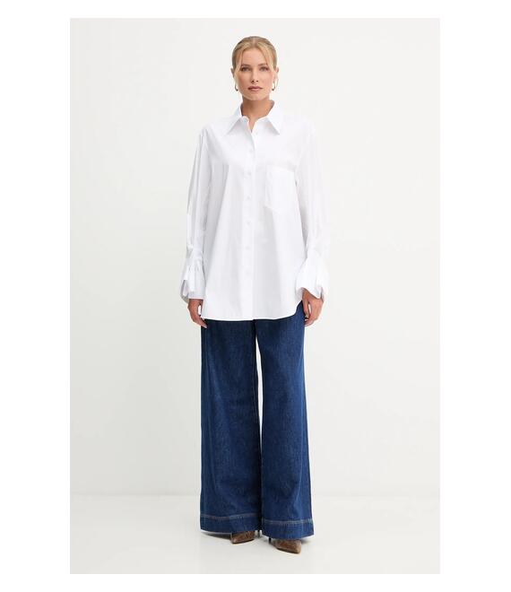 Πουκάμισο Joop! χρώμα: άσπρο, 30048890