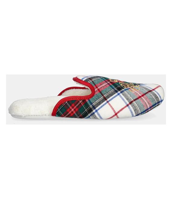 Παντόφλες Lauren Ralph Lauren χρώμα: μπεζ, ILN02474F