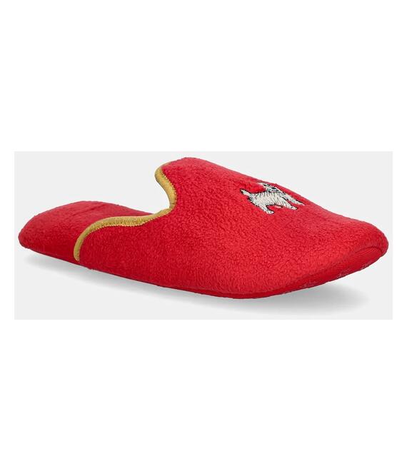 Παντόφλες Lauren Ralph Lauren χρώμα: κόκκινο, ILN02474F