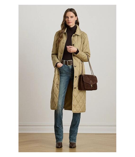 Μπουφάν Lauren Ralph Lauren χρώμα: μπεζ, 297980103