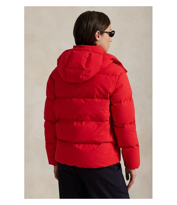 Μπουφάν με επένδυση από πούπουλα Polo Ralph Lauren χρώμα: κόκκινο, 211971190