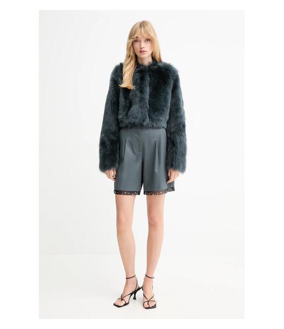 Μπουφάν IRO χρώμα: γκρι, WP137REAL