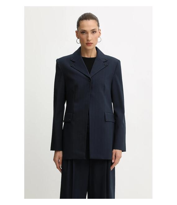 Σακάκι Stine Goya 0 χρώμα: ναυτικό μπλε, SG-AW25-J060-2435