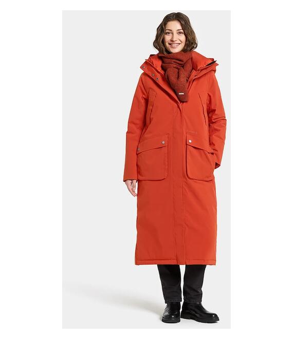 Αδιάβροχο μπουφάν Didriksons MELODY χρώμα: πορτοκαλί, 505851