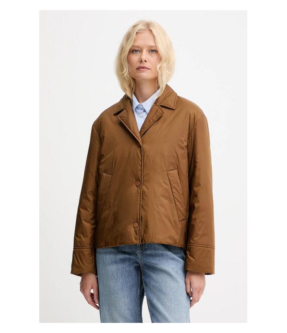 Μπουφάν MM FRONDA χρώμα: καφέ, 2526486027600