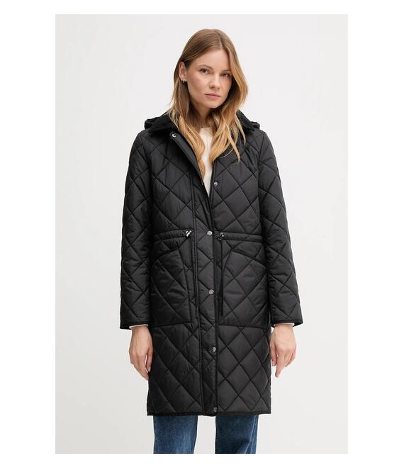 Μπουφάν Dkny χρώμα: μαύρο, DLEMPT76