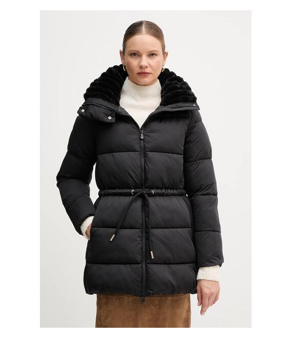 Μπουφάν Save The Duck PETUNIA χρώμα: μαύρο, D42524W.EDEL21