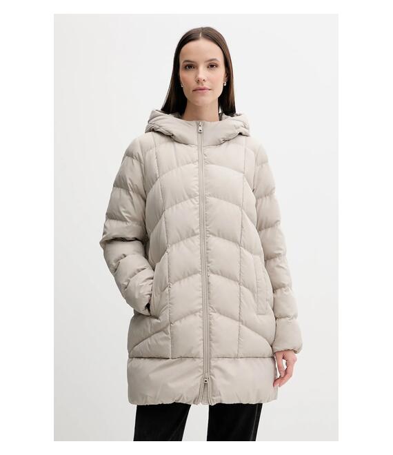 Μπουφάν Geox ANYLLA χρώμα: μπεζ, W4628Q T3144
