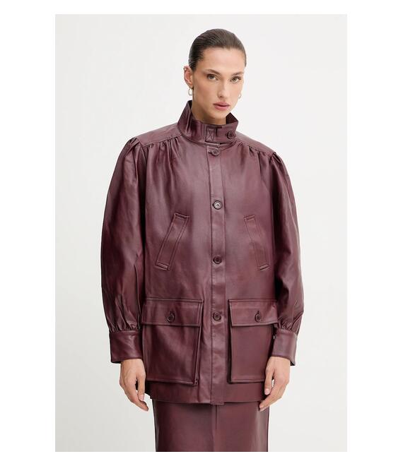 Μπουφάν Bardot χρώμα: μαύρο, 60034JB