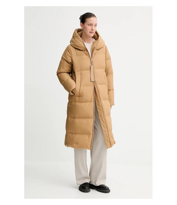 Μπουφάν με επένδυση από πούπουλα Marc O'Polo χρώμα: μπεζ, 509087471081