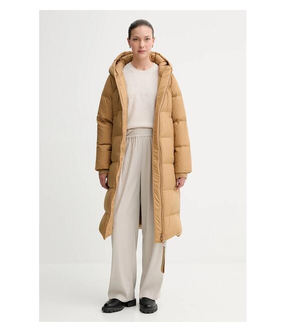 Μπουφάν με επένδυση από πούπουλα Marc O'Polo χρώμα: μπεζ, 509087471081