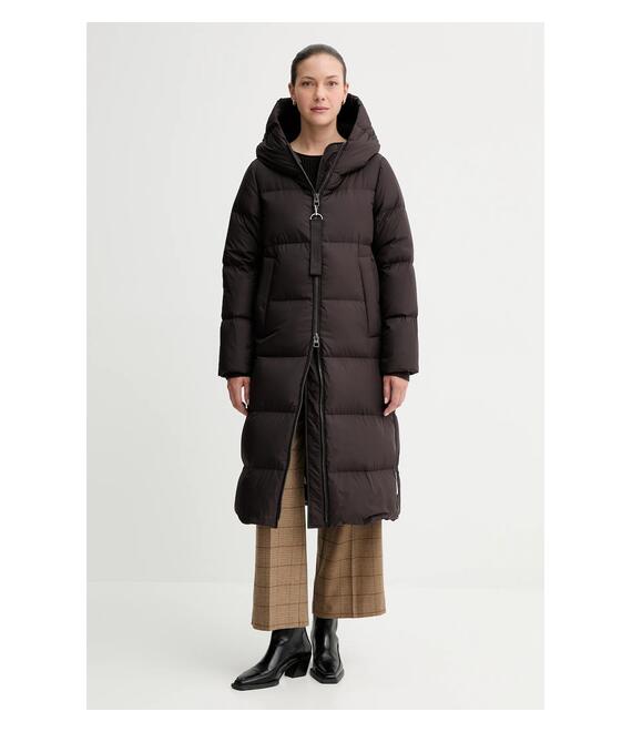 Μπουφάν με επένδυση από πούπουλα Marc O'Polo χρώμα: καφέ, 509087471081