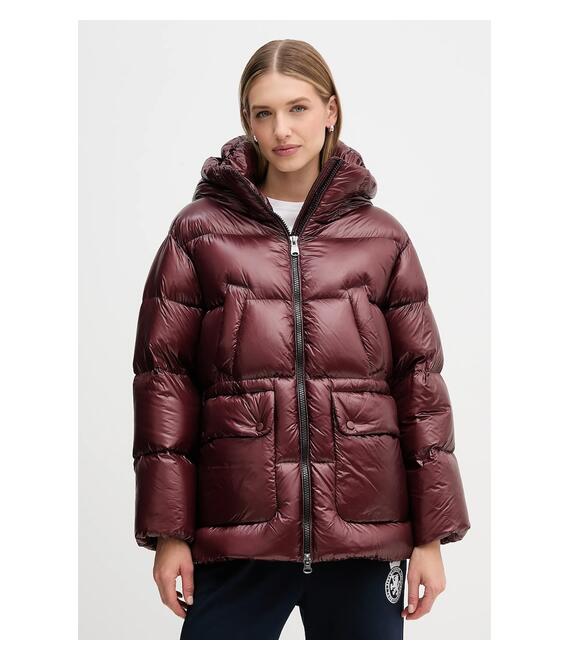 Μπουφάν με επένδυση από πούπουλα Hetrego DAILA χρώμα: κόκκινο, 8P780