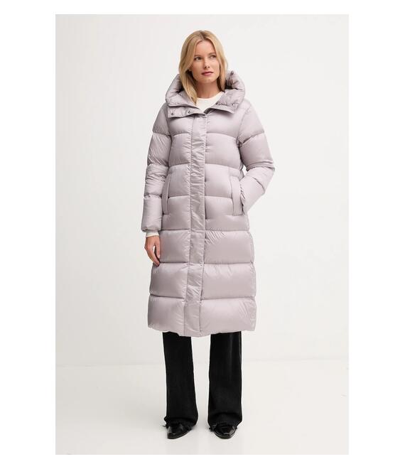 Μπουφάν με επένδυση από πούπουλα Hetrego KAREN χρώμα: μοβ, 8P605