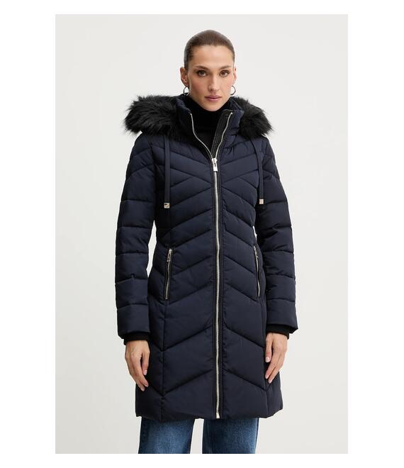 Μπουφάν με επένδυση από πούπουλα Morgan χρώμα: ναυτικό μπλε, GCLEA