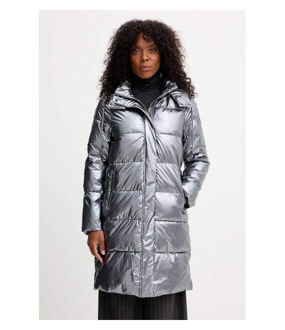 Μπουφάν Morgan χρώμα: ασημί, GDONA
