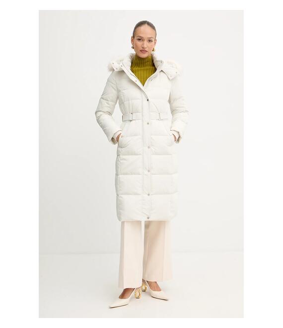 Μπουφάν με επένδυση από πούπουλα Morgan χρώμα: μπεζ, GSARI