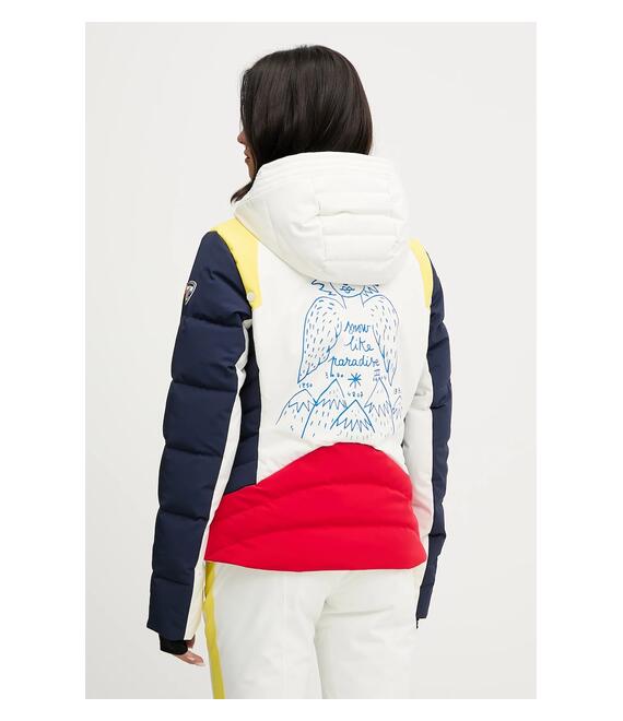 Πουπουλένιο μπουφάν για σκι Rossignol JCC χρώμα: άσπρο, RLOWJ27