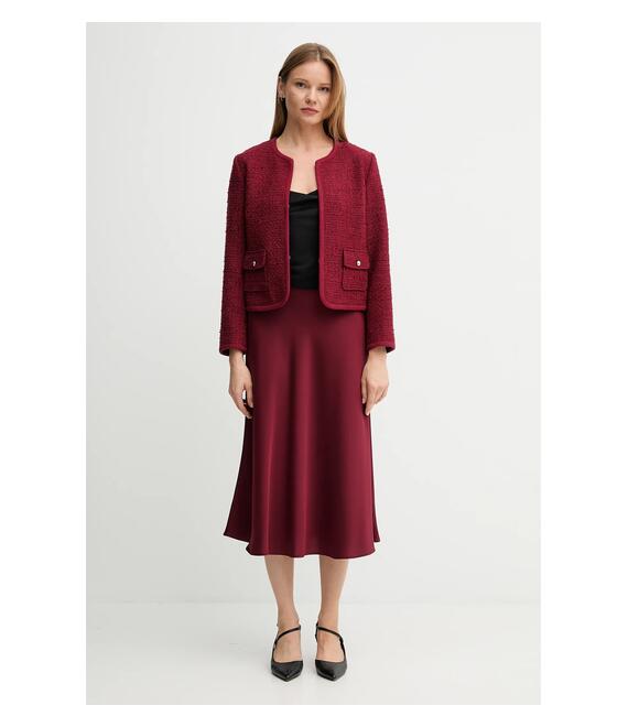 Σακάκι Joop! χρώμα: μπορντό, 30048584