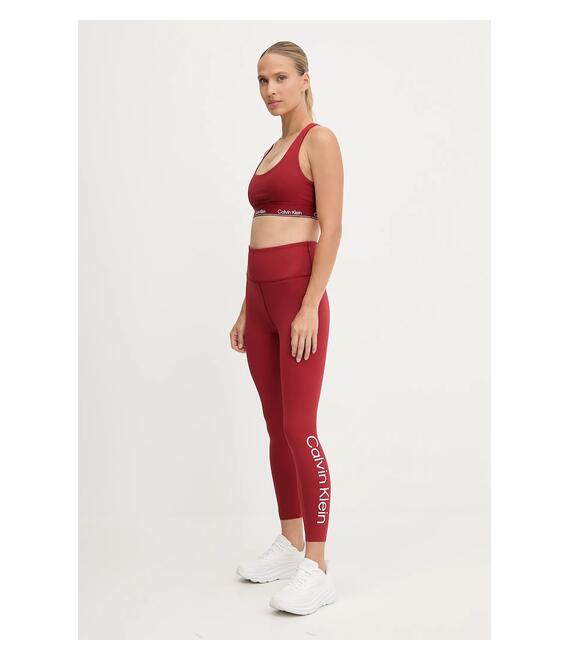 Κολάν προπόνησης Calvin Klein Performance χρώμα: μπορντό, LVGWS5L613