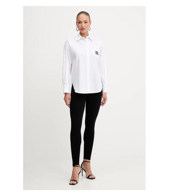 Μάλλινο κολάν Ermanno Scervino χρώμα: μαύρο, 57TP054EO5