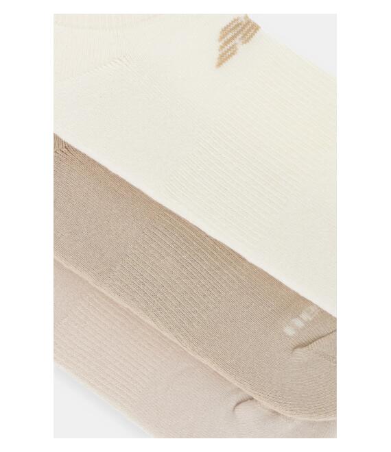 Κάλτσες New Balance 3-pack χρώμα: μπεζ, LAS51453AS1