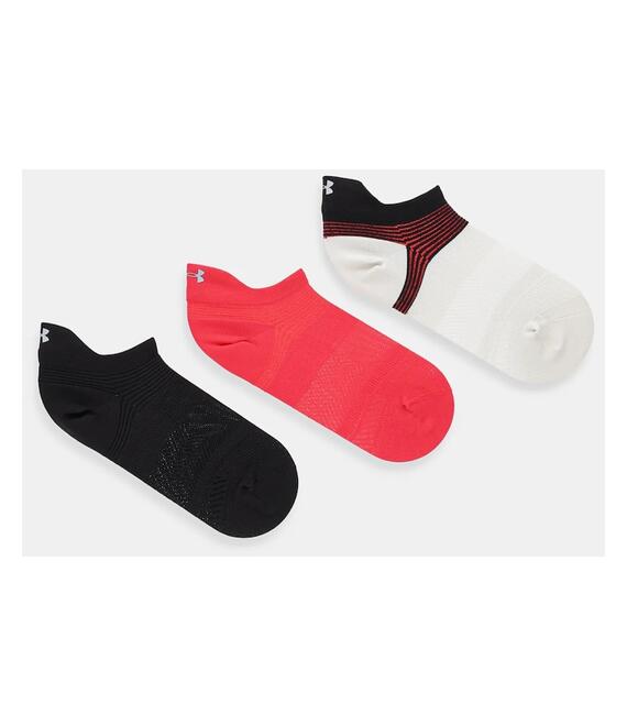 Κάλτσες Under Armour 3-pack χρώμα: κόκκινο, 1386237