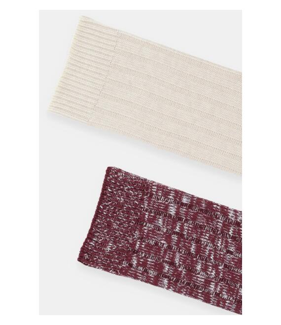 Κάλτσες Levi's 2-pack χρώμα: κόκκινο, 37157-1279