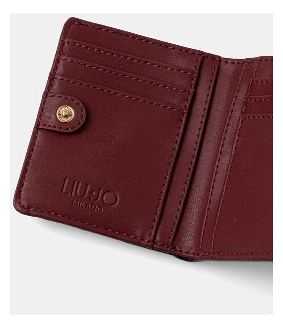 Πορτοφόλι Liu Jo χρώμα: μπορντό, AF5177.E0027