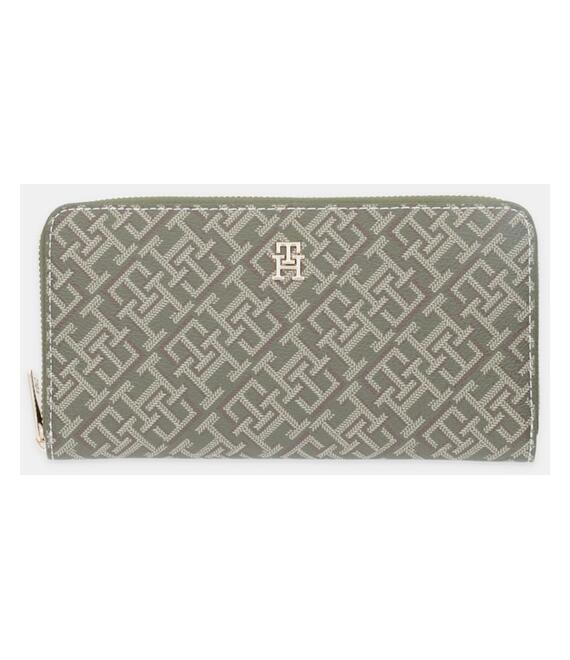 Πορτοφόλι Tommy Hilfiger χρώμα: πράσινο, AW0AW18021