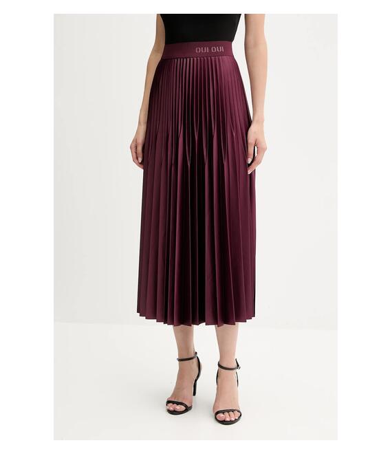 Φούστα OUI χρώμα: μοβ, 95398