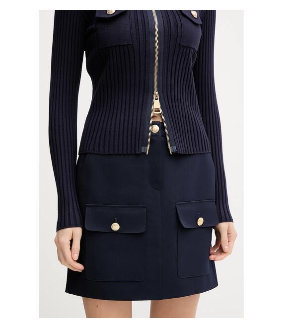 Φούστα Marc Aurel χρώμα: ναυτικό μπλε, 2329-2020-24807