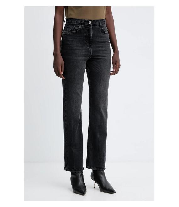 Τζιν παντελόνι Patrizia Pepe χρώμα: μαύρο, 2P1736 D112