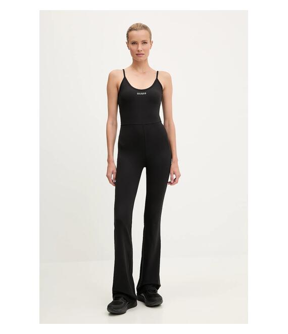 Ολόσωμη φόρμα Guess MARGOT χρώμα: μαύρο, V5RD06 KCD02