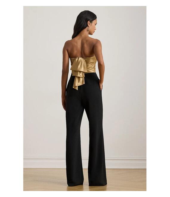 Ολόσωμη φόρμα Lauren Ralph Lauren χρώμα: μαύρο, 253979954