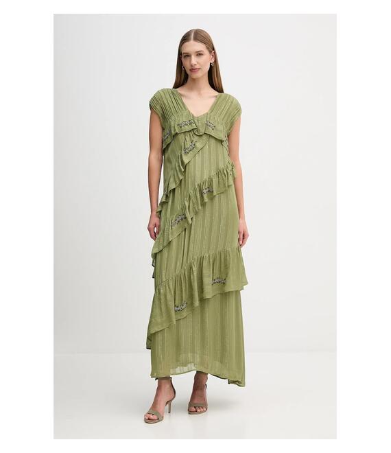 Φόρεμα Hoss Intropia χρώμα: πράσινο, 8222109