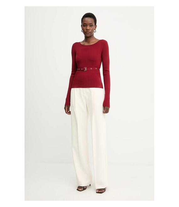 Πουλόβερ Patrizia Pepe χρώμα: κόκκινο, 8K0309 K274