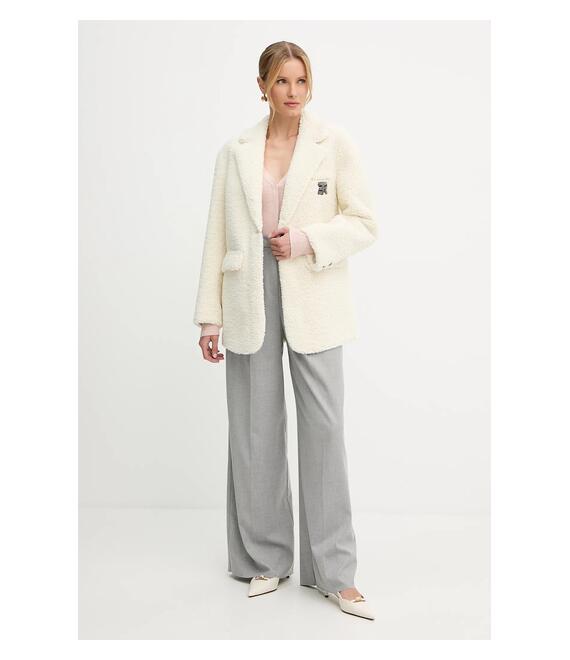 Μάλλινη ζακέτα BOSS γυναικεία, χρώμα: πορτοκαλί, 50544904