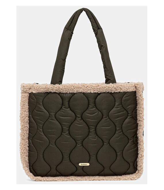 Τσάντα Barbour χρώμα: πράσινο, LBA0482