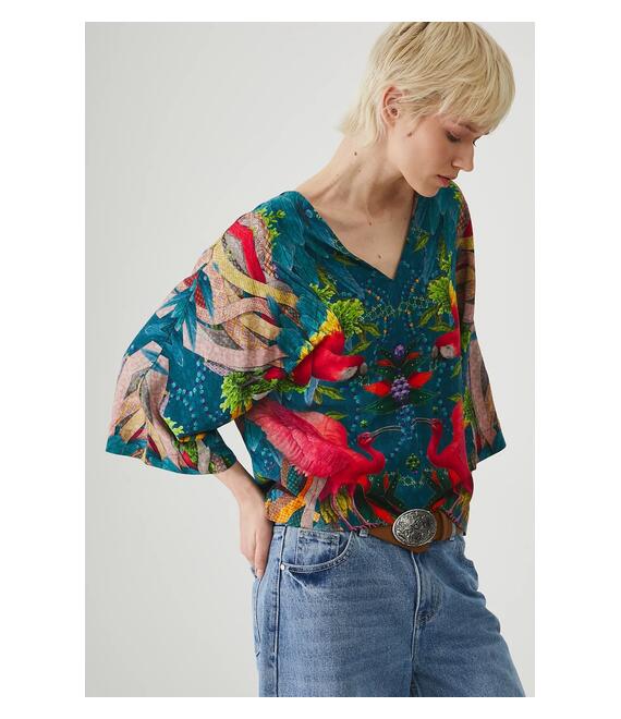 Μπλουζάκι Medicine χρώμα: πολύχρωμο