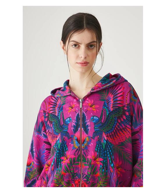 Μπλούζα Medicine χρώμα: πολύχρωμο, με κουκούλα