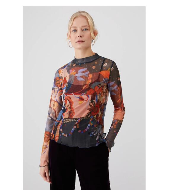 Μακρυμάνικο Medicine χρώμα: πολύχρωμο