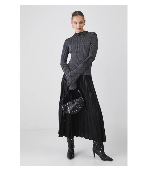 Πουλόβερ Medicine χρώμα: ασημί