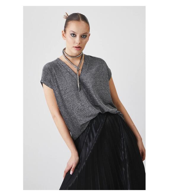 Μπλουζάκι Medicine χρώμα: ασημί