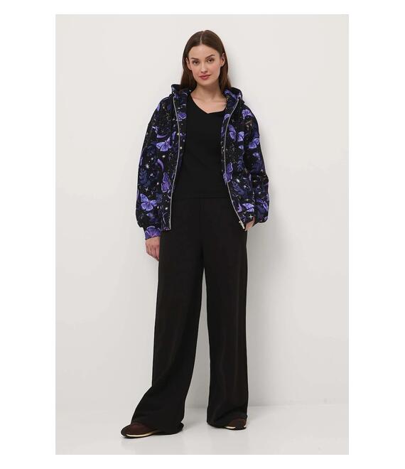 Μπλούζα Medicine χρώμα: μαύρο, με κουκούλα