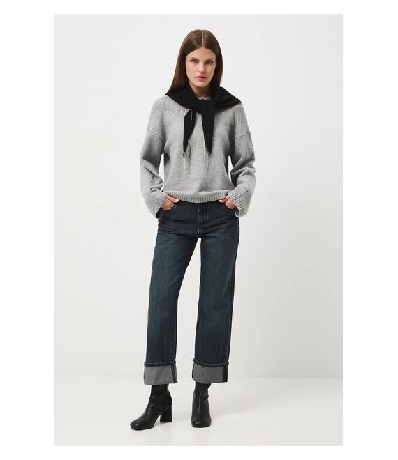 Βαμβακερό τζιν Medicine χρώμα: γκρι