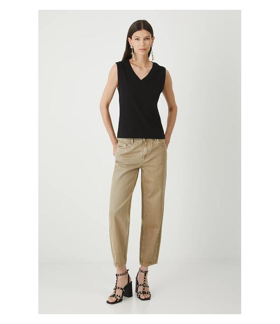 Βαμβακερό τζιν Medicine χρώμα: μπεζ